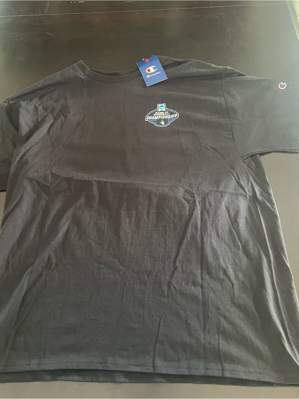 2025 NCAA Black D1 Baseball‎ Championship Shirt Mens XL NWT
